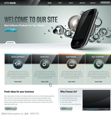 網(wǎng)站模板與軟件開發(fā) 高效網(wǎng)頁設計中的圖像整合藝術